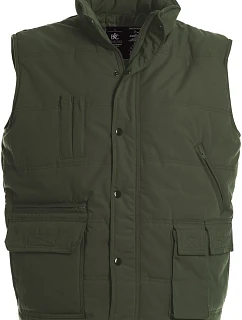 B&C Bodywarmer Explorer Vesta 01.0880 olive