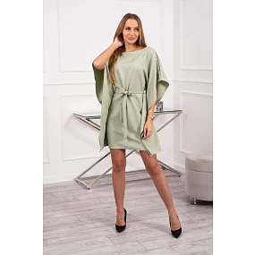 Oversize netopýří šaty tmavě mátové Oversize netopýří šaty tmavě mátové