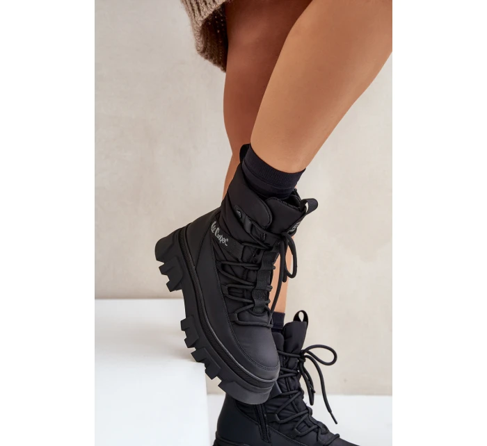 Dámské Sněhule Na Zip Lee Cooper LCJ-24-47-3144 Černé