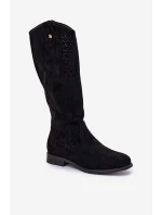 Na Plochém Podpatku S Vzorem Černé model 21685054 - S.Barski