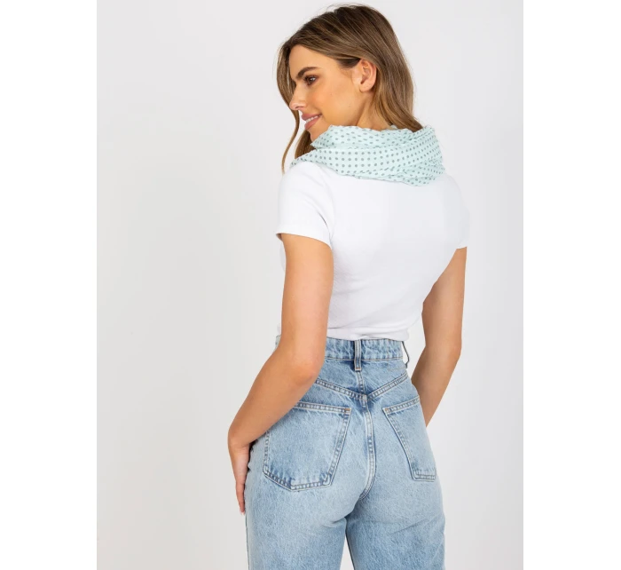 Dámský šátek AT CH model 17401805 mátový - FPrice Dámský šátek AT CH model 17401805 mátový - FPrice