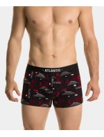 Pánské boxerky Love 2Pack + černá, červená model 20381184 - Atlantic Pánské boxerky Love 2Pack + černá, červená model 20381184 - Atlantic