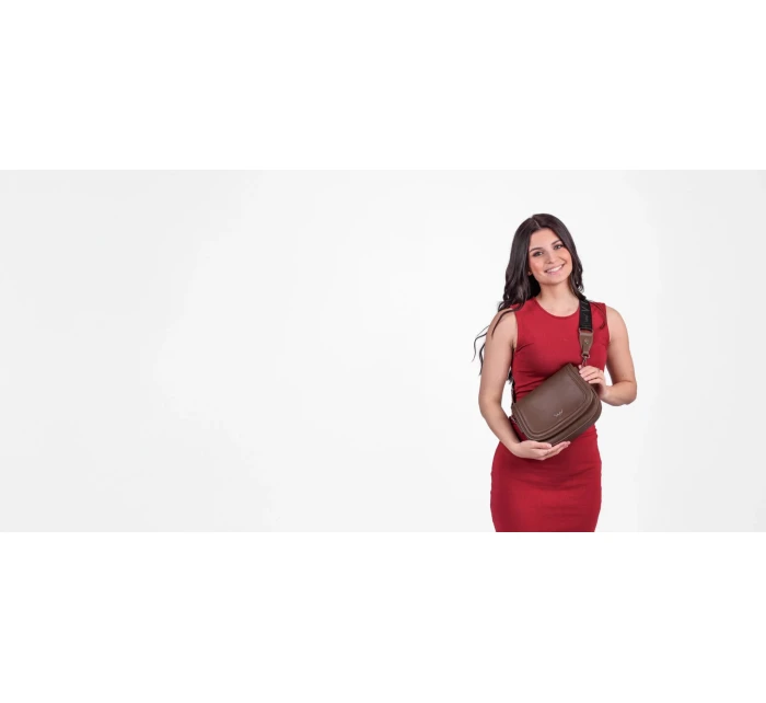 Dámská kabelka Vuch Labela Brown Dámská kabelka Vuch Labela Brown