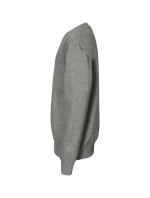 Crew mikina dětská tmavě šedý melír Crew mikina dětská tmavě šedý melír