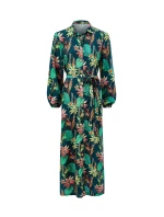 Dámské šaty Helen tropicky potisk - Benedict Harper