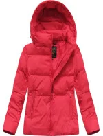 ZIMOWA KRÓTKA PIKOWANA KURTKA DAMSKA CZERWONA model 21242154 - Libland