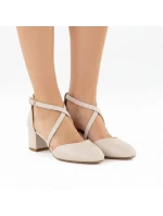 Dámské sandály béžové Sergio model 22021829 - LEONE