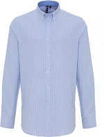PR Oxford pruhovaná košile s dlouhým rukávem 39.0 blue model 22477386 - Premier PR Oxford pruhovaná košile s dlouhým rukávem 39.0 blue model 22477386 - Premier