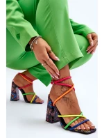Módní sandály na vysokém podpatku Vícebarevné model 21613427 - Boto Módní sandály na vysokém podpatku Vícebarevné model 21613427 - Boto