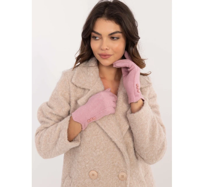 Rukavice AT RK model 20591896 tmavě růžové - FPrice