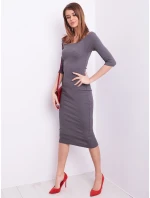 Šaty CZ SK 4196.00 tmavě šedá