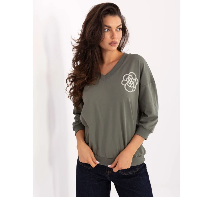 Halenka RV BZ A891.21P khaki barva Halenka RV BZ A891.21P khaki barva