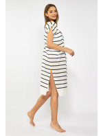 Monnari Plážové oblečení Bavlněné Pareo Stripes Multi White
