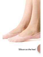 Dámské bavlněné ponožky se silikonem 058
