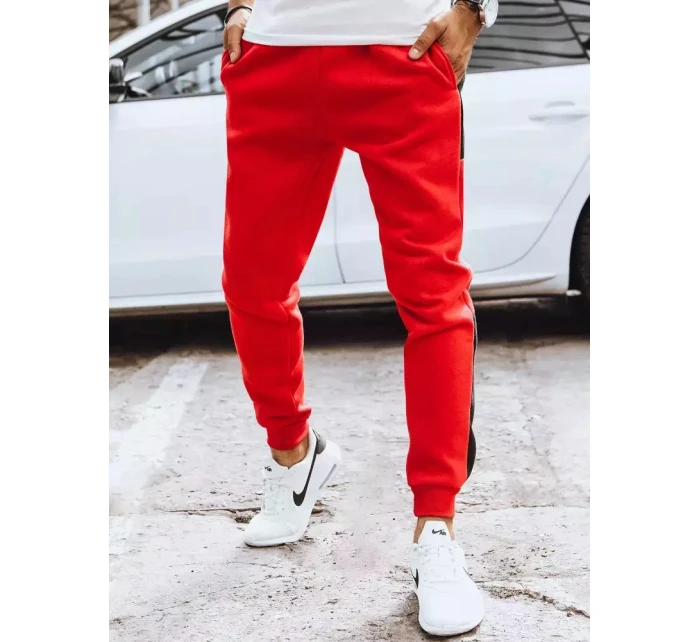 Pánské tepláky červené model 21964729 - Dstreet