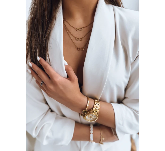 INFINITY zlatý náhrdelník FashionStreet IY0099