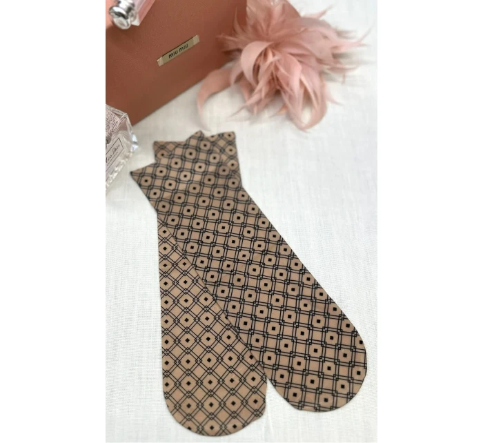 Dámské vzorované ponožky model 7465057 20 den - Magnetis