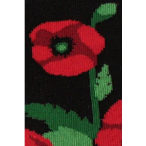 Obrázkové ponožky 80 Funny poppy - Skarpol