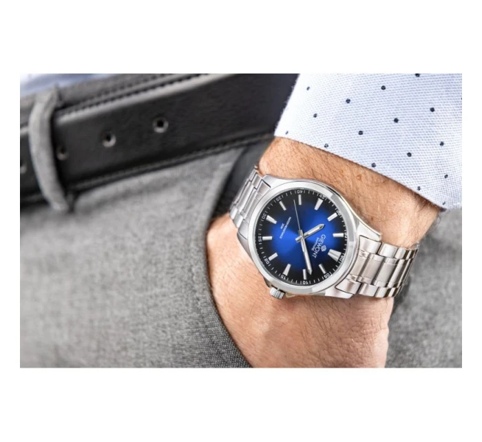 Pánské hodinky Giewont Elegance Sapphire Silver Blue GW5160-B3 Pánské hodinky Giewont Elegance Sapphire Silver Blue GW5160-B3