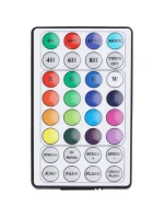 VÁNOČNÍ STROMEK SVĚTLA VENKOVNÍ / VNITŘNÍ SVĚTELNÝ ZÁVĚS 240 VEDL 600X60CM S DÁLKOVÝM OVLÁDÁNÍM RGB BARVA