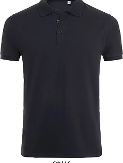 SOL'S Phoenix Men Pánské elastické piqué polo 25.1708 french navy