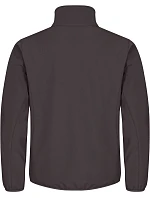 Clique Classic Softshell Jkt M Pánská 3-vrstvá softshellová bunda 67.0910 dark grey