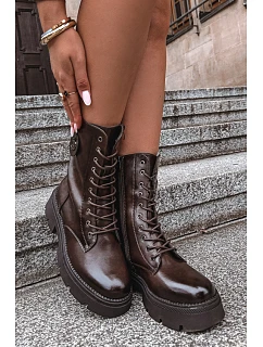 Dámské workery s vyhříváním hnědé model 22366413 - Boto