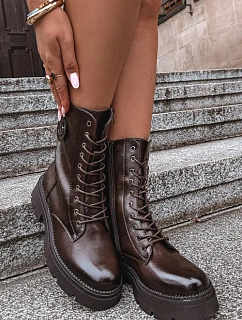 Dámské workery s vyhříváním hnědé model 22366413 - Boto