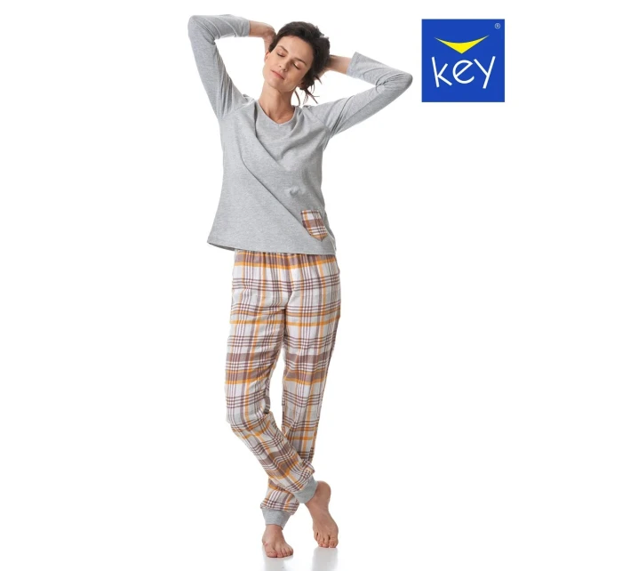 Klíč LNS 458 B23 Flanel S-XL dámské pyžamo Klíč LNS 458 B23 Flanel S-XL dámské pyžamo