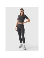 Crop top slim smooth dámský 4F 4FRAW24TTSHF2581-20S