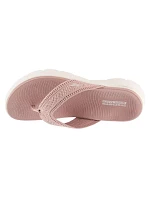Sandály Skechers Go Walk Flex – Holly 141459-BLSH, růžové, velikost 36