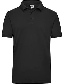 Daiber JN 801 Pánské pracovní piqué polo z těžké bavlny 02.0801 black