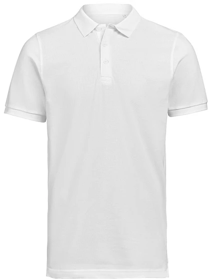 Untagged Movement OCS Polo Unisex piqué polo z těžké bavlny 66.2010 white Untagged Movement OCS Polo Unisex piqué polo z těžké bavlny 66.2010 white