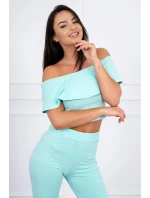 Sada s volánky máta Sada s volánky máta