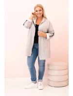 Dámská mikina s ozdobnými rukávy černá masełkowa