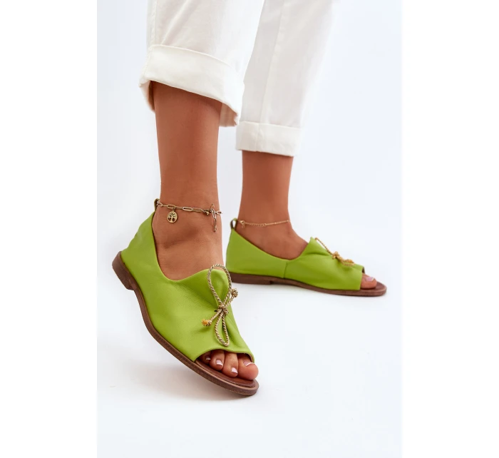 Dámské kožené baleríny model 21652455 - Zazoo Dámské kožené baleríny model 21652455 - Zazoo