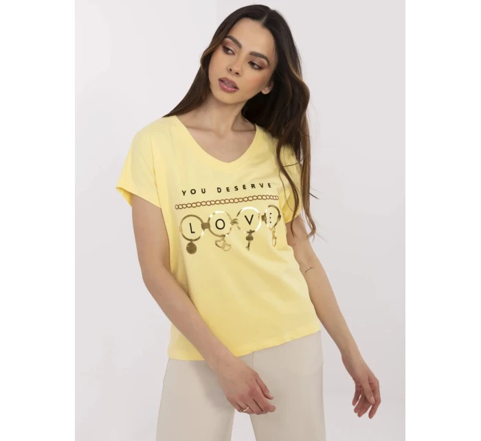 Tričko CLM TS 1729.86 žluté Tričko CLM TS 1729.86 žluté