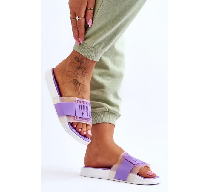 Dámské sportovní pantofle fialový Sunrise Dámské sportovní pantofle fialový Sunrise