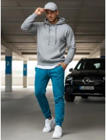 Pánské tyrkysové tepláky model 21963950 - Dstreet Pánské tyrkysové tepláky model 21963950 - Dstreet