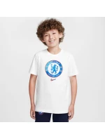 Tričko Nike Chelsea FC Crest Tee Jr HM9485-100 Tričko Nike Chelsea FC Crest Tee Jr HM9485-100