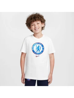 Tričko Nike Chelsea FC Crest Tee Jr HM9485-100