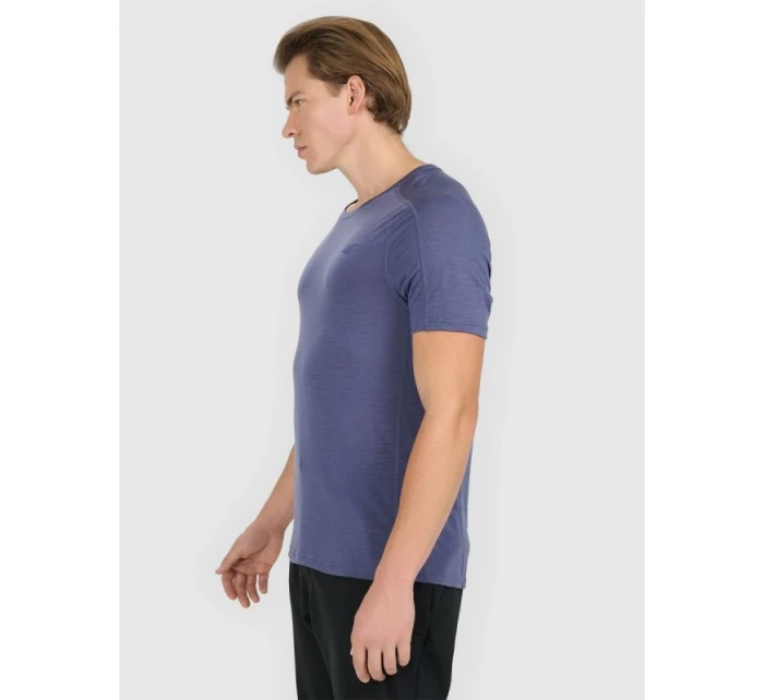 Pánské trekingové tričko z merino vlny model 21816729 - 4F Pánské trekingové tričko z merino vlny model 21816729 - 4F
