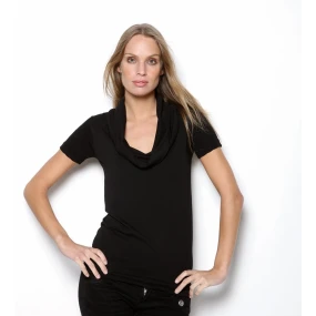 Dámské triko - TALANA Barva: Černá, Velikost: