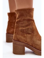 Dámské botky na podpatku Camel Argastis Dámské botky na podpatku Camel Argastis