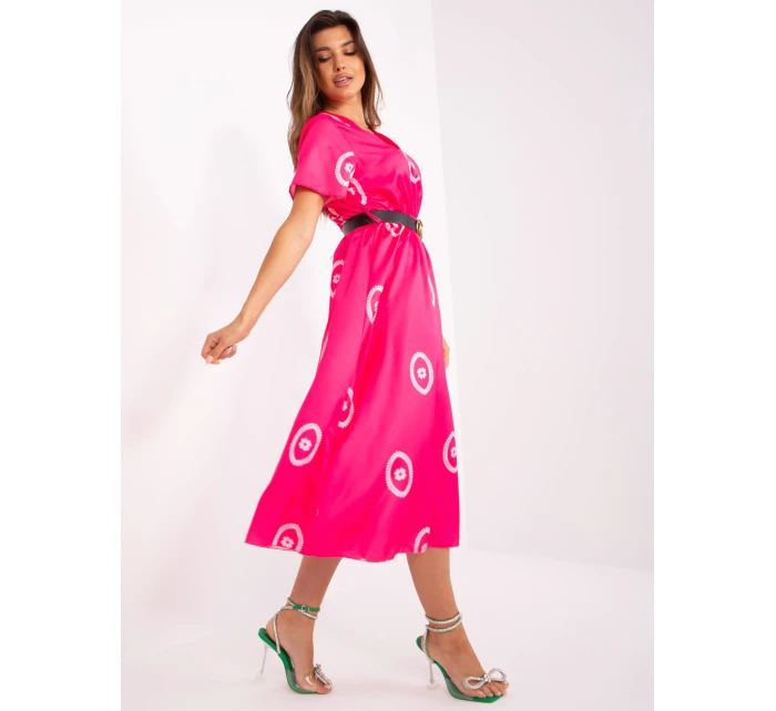 Sukienka DHJ SK model 18861895 ciemny różowy - FPrice