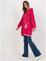 Dámská mikina RV BL 8149.91P fuchsiová - FPrice