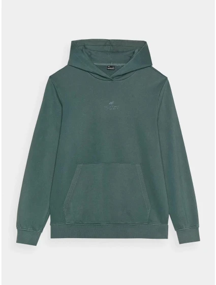 Pánská mikina s kapucí 4F - zelená Pánská mikina s kapucí 4F - zelená