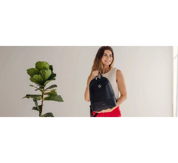 Fashion batoh VUCH Filipa Divide Black Fashion batoh VUCH Filipa Divide Black