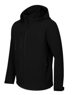 Trail softshellová bunda pánská černá