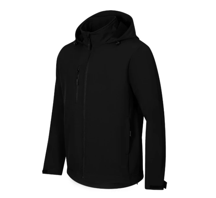 Trail softshellová bunda pánská černá Trail softshellová bunda pánská černá